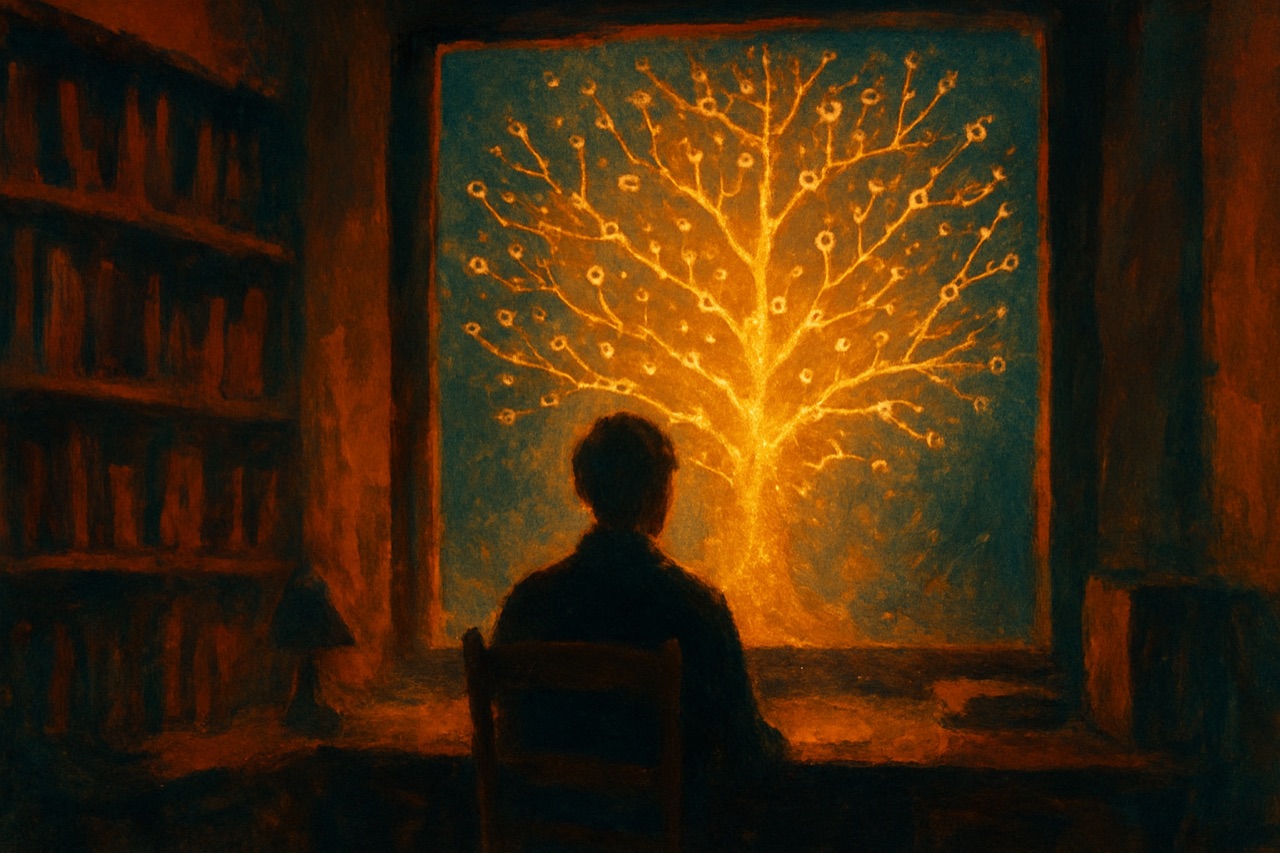 Painterly key art for learning and teaching