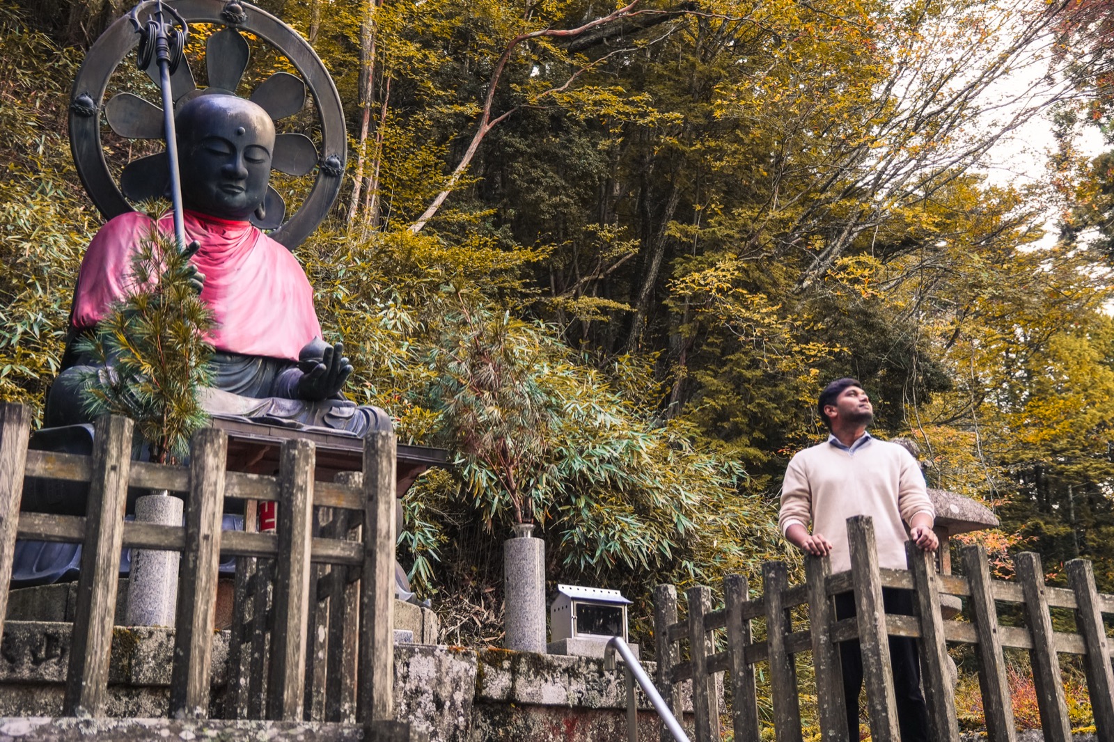 Kōyasan — quiet streets between the temples.