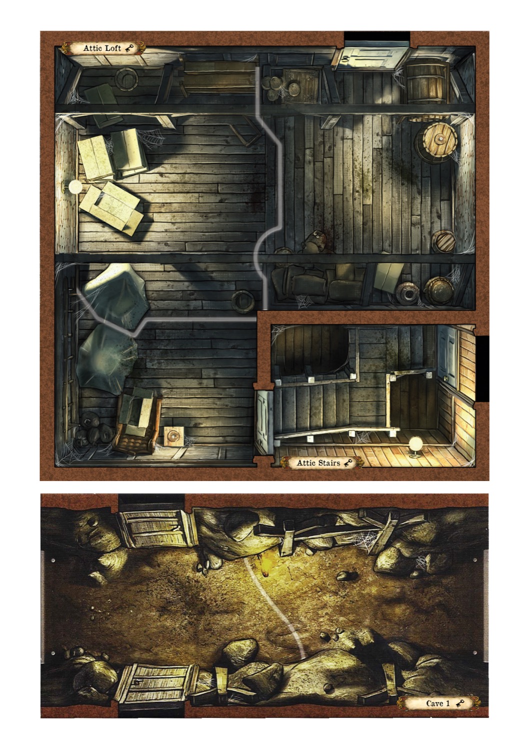 A homebrew battle map from my D&D campaign